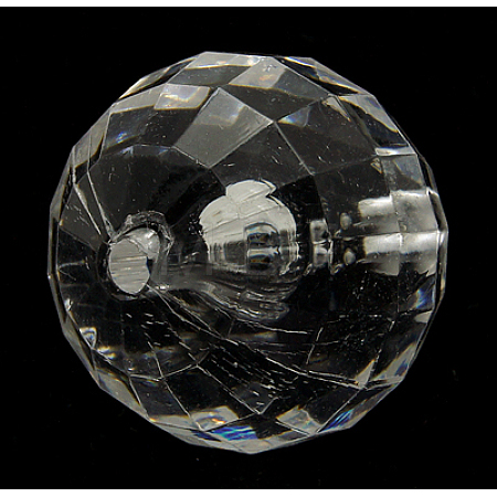 Transparent Acrylic Beads Y0XZH01A-1