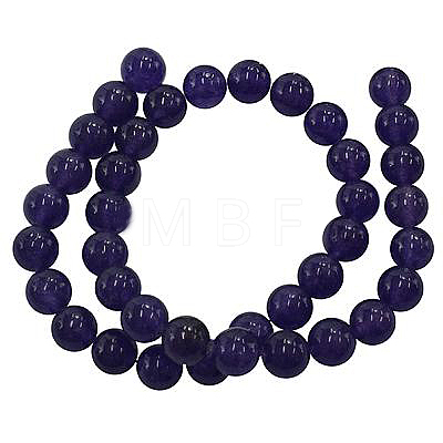 Natural Gemstone Amethyst Round Beads Z0SYS013-1