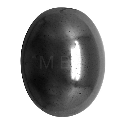 Non-Magnetic Synthetic Hematite Cabochons Z28WE024-1