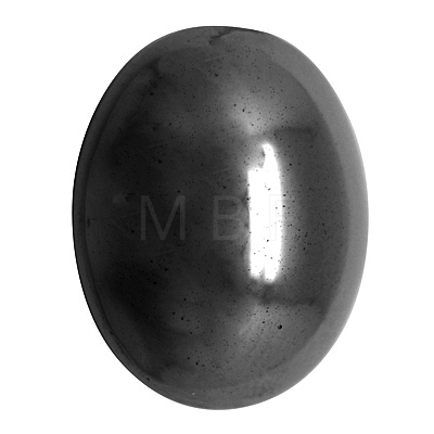 Non-Magnetic Synthetic Hematite Cabochons Z28WE02A-1