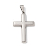 Non-Tarnish 304 Stainless Steel Pendants STAS-C105-02P-1