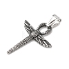 304 Stainless Steel Pendants STAS-F338-05AS-2