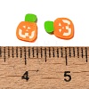 Halloween Handmade Polymer Clay Cabochons CLAY-F005-01-3