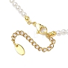 ABS Plastic Imitation Pearl Beaded Necklaces NJEW-JN04859-01-5