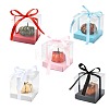 Square PET & Paper Bakery Box CON-FZC0002-004C-2