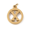 304 Stainless Steel Charms
with Jump Ring LS-STAS-R001-02G-X-1