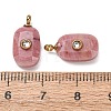 Natural Rhodonite Pendants STAS-C184-14C-01-3