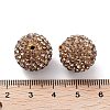 Grade A Rhinestone Pave Disco Ball Beads RB-Q105-14-3