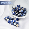 2 Strands Natural South Africa Sodalite Beads Strands G-BBC0001-02B-4