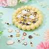 50 Pcs Alloy Enamel Pendants ENAM-TA0003-76-6