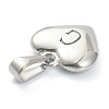 304 Stainless Steel Pendants STAS-P278-01G-P-3