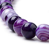 Natural Striped Agate/Banded Agate Beads Strands G-S259-04F-12mm-3
