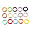 Spray Painted Alloy Spring Gate Rings PALLOY-A022-01B-1