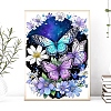 Butterfly Diamond Picture for Living Room Bedroom Decorative Painting PW-WG7BB95-12-1