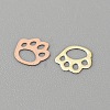 Brass Cabochons MRMJ-WH0003-09A-G-1