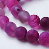 Natural Grade A Striped Agate/Banded Agate Beads Strands G-E478-01-6mm-3