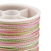 12 Rolls 12 Colors Polyester Cord OCOR-L046-B02-3