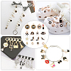 WADORN 32Pcs 16 Style Alloy Enamel Charms ENAM-WR0001-01-5