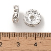 Brass Rhinestone Spacer Beads RB-A014-Z10mm-01S-NF-2