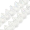 Electroplate Glass Beads Strands EGLA-G038-01A-HR03-1