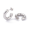 Tarnish Resistant 201 Stainless Steel Stud Earrings EJEW-F272-02A-P-2