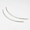 Tube 925 Sterling Silver Beads STER-O021-C-07-1