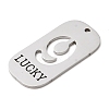 304 Stainless Steel Pendants STAS-D200-02J-P-2