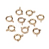 Brass Spring Ring Clasps ZIRC-F120-014G-3