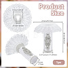 Polyester & Rhinestone Bouquet Holder AJEW-OC00042-2