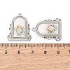 Alloy Epoxy Resin Pendants FIND-K031-01P-01-3