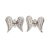 Brass Crystal Rhinestone Filigree Connector Charms RB-CBA890A-01P-1