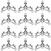 40Pcs Tibetan Style Alloy Chandelier Components FIND-SC0023-76-7