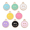 Alloy Enamel Pendants PALLOY-S192-04G-1