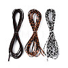 5M Flat Leopard Print PU Leather Double Fold Bias Tape LC-N006-03C-3