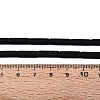 Frosted Opaque Glass Beads Strands X-GLAA-N070-01A-D01-4