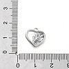Brass Micro Pave Cubic Zirconia Pendants KK-H511-01P-04-3