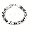 Non-Tarnish 201 Stainless Steel Multi-Strand Chains Bracelets BJEW-F473-02P-02-1