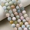 Natural Morganite Beads Strands GG-CBA0166-A01-8mm-1