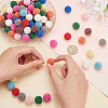 110Pcs 11 Colors ABS Plastic Imitation Pearl Beads KY-AR0001-21-3