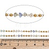 304 Stainless Steel Handmade Beaded Chains CHS-P022-02G-02-3