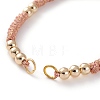 Adjustable Polyester Braided Cord Bracelet Making AJEW-JB00892-08-2