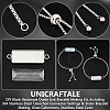 Unicraftale DIY Blank Rectangle Dome Link Bracelet Making Kit DIY-UN0005-31-5