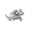 304 Stainless Steel Pendant Rhinestone Settings STAS-B167-14A-P-2
