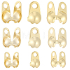 150Pcs 3 Styles Brass Bead Tips KK-BBC0027-85D-8