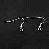 304 Stainless Steel Earring Hooks STAS-L258-001B-S-2