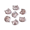 Picasso Transparent Glass Beads SEED-N012-07L-1
