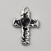 Alloy Enamel with Rhinestone Pendants FIND-CJC0017-88C-1