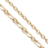 Brass Mixed Chain Slider Necklace Making AJEW-JB01563-01-3