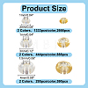 6 Styles 4144 Pcs Glass Seed Beads SEED-HY0001-19-2
