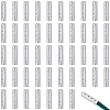 150Pcs Brass Aglets for Shoelaces KK-CY0001-14P-1